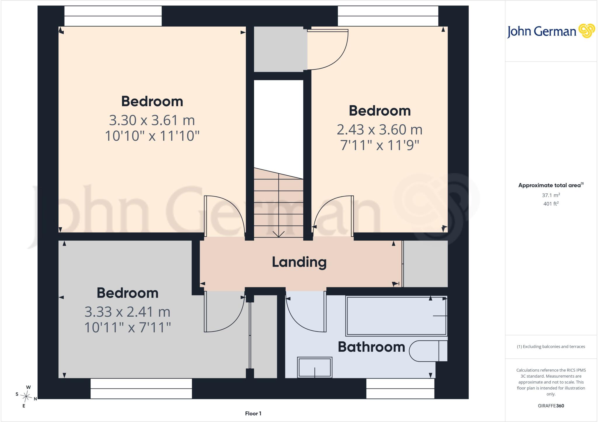 Drome Close, Coalville floorplan