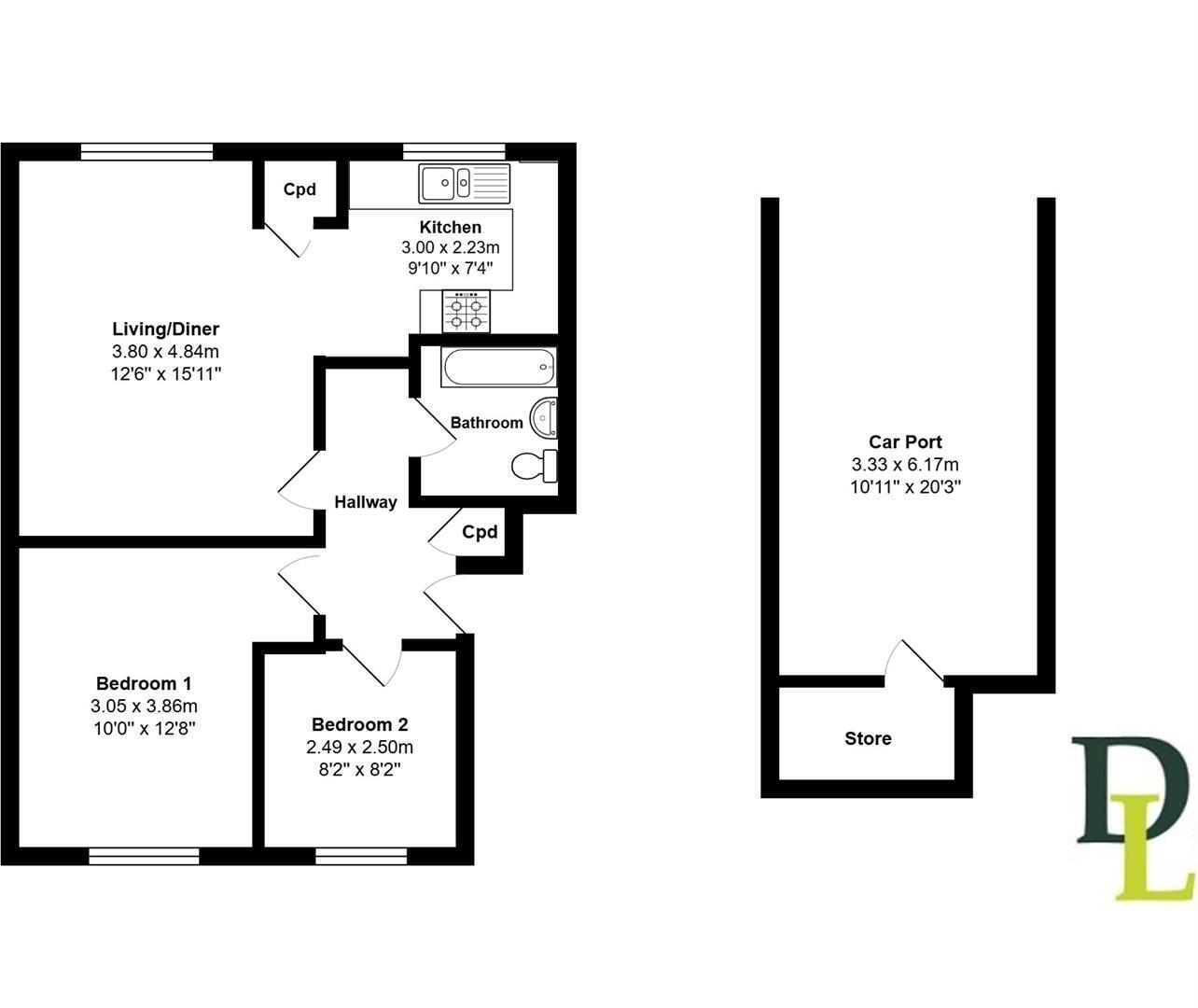 Coppice Beck Court, Harrogate floorplan