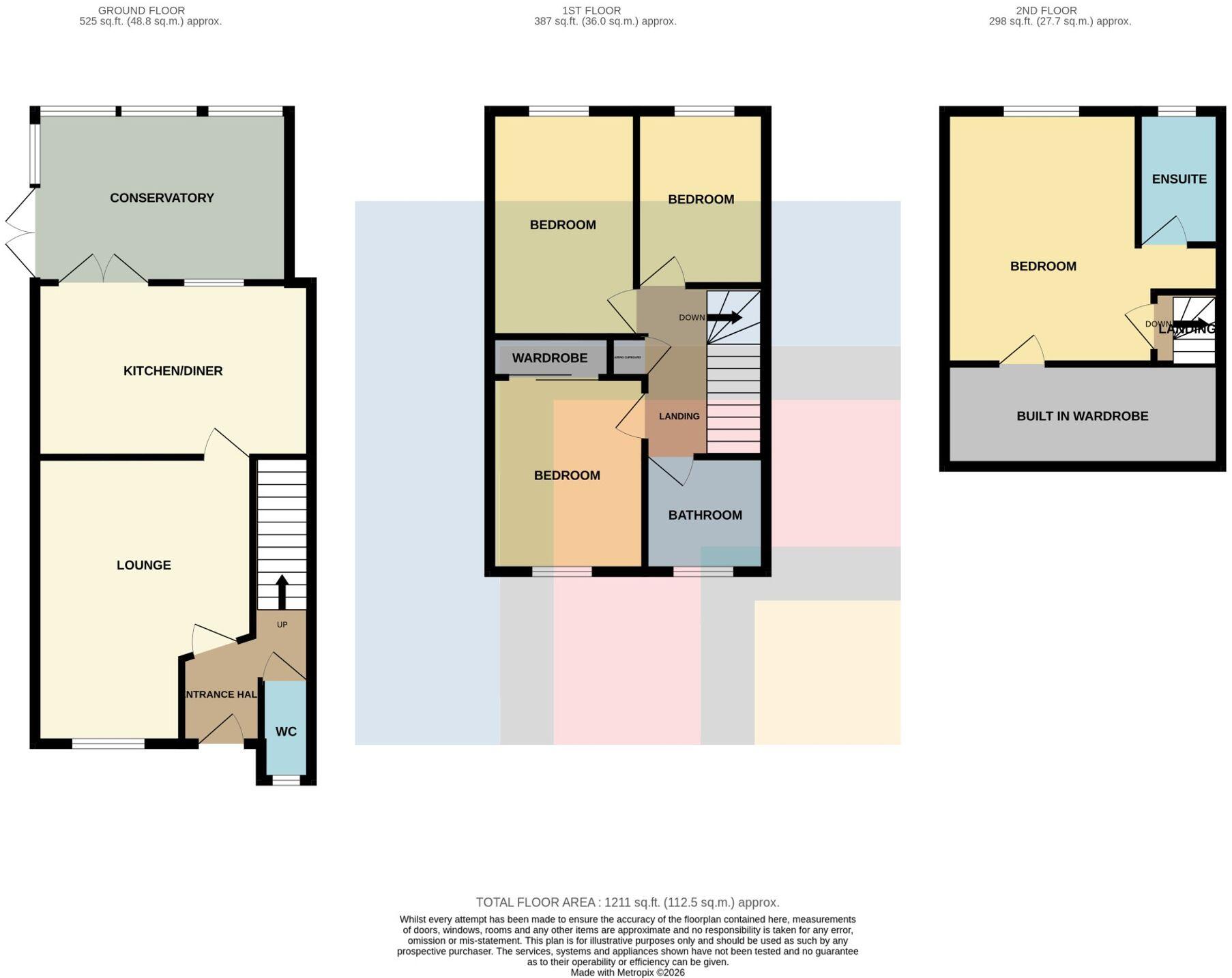 South Glade, Gwaelod-Y-Garth, CF15 floorplan
