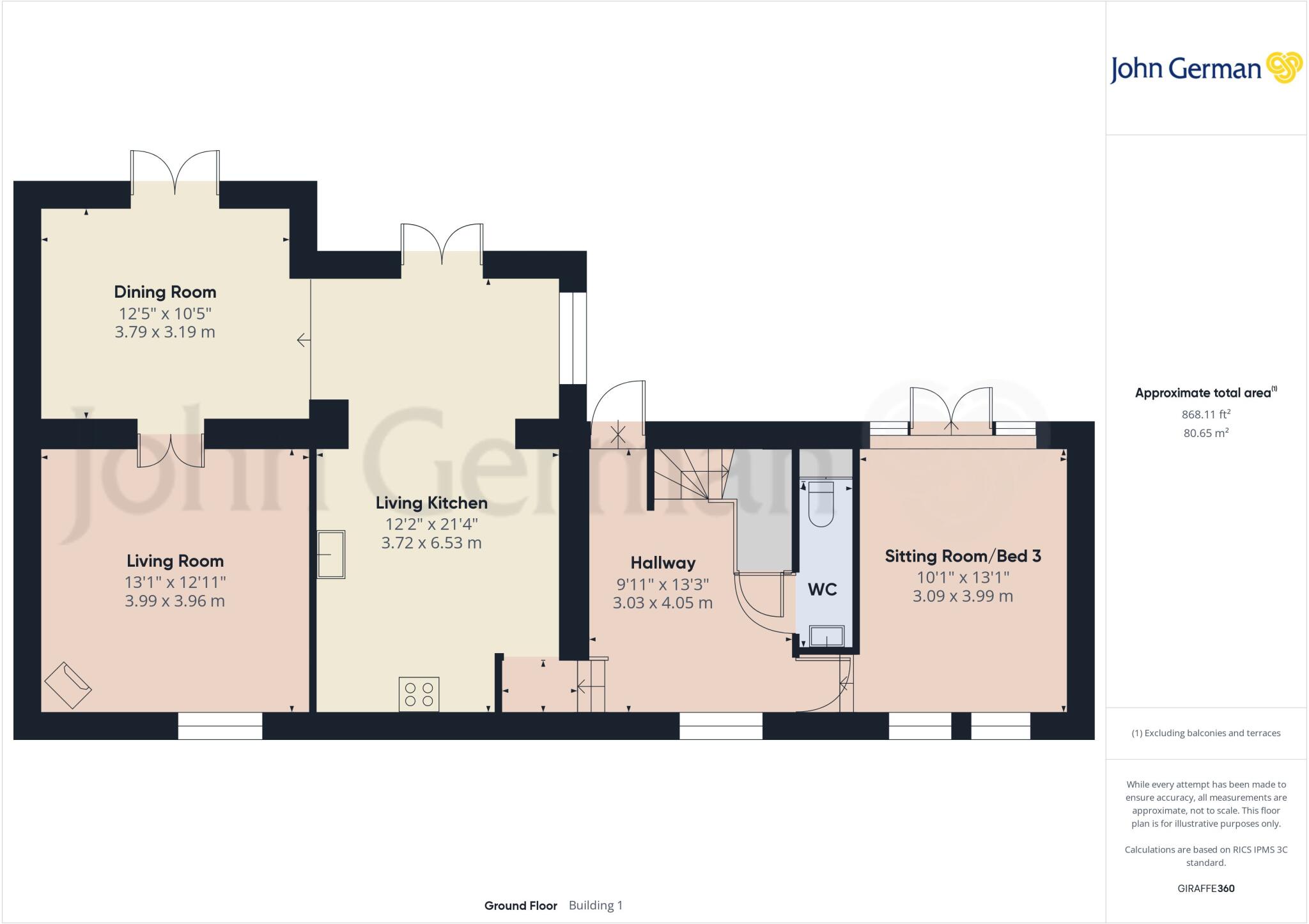 Blackfordby Lane, Moira floorplan