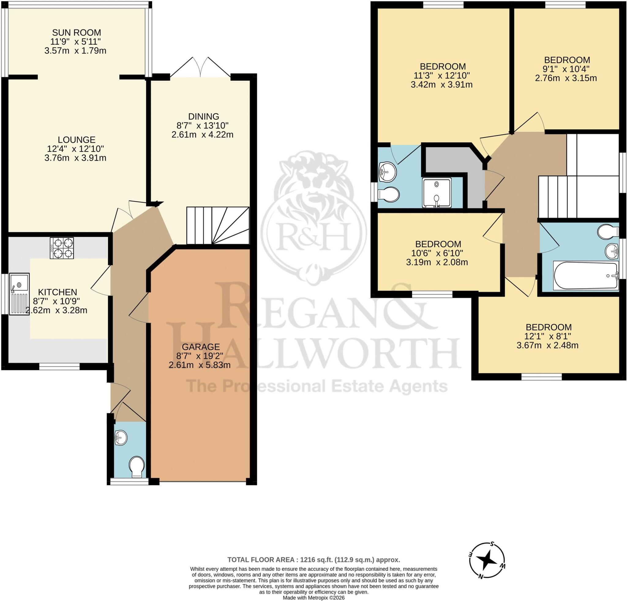 Charlotte Drive, Highfield, WN3 6BF floorplan