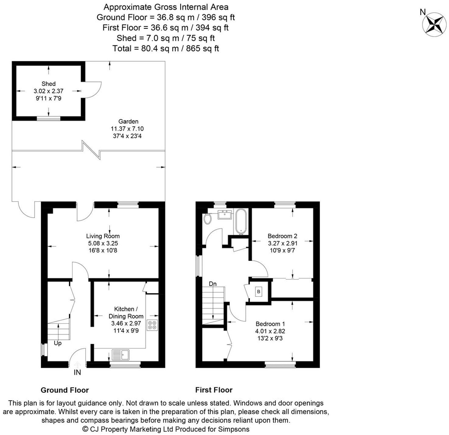 Marns Hey, Wantage, OX12 floorplan