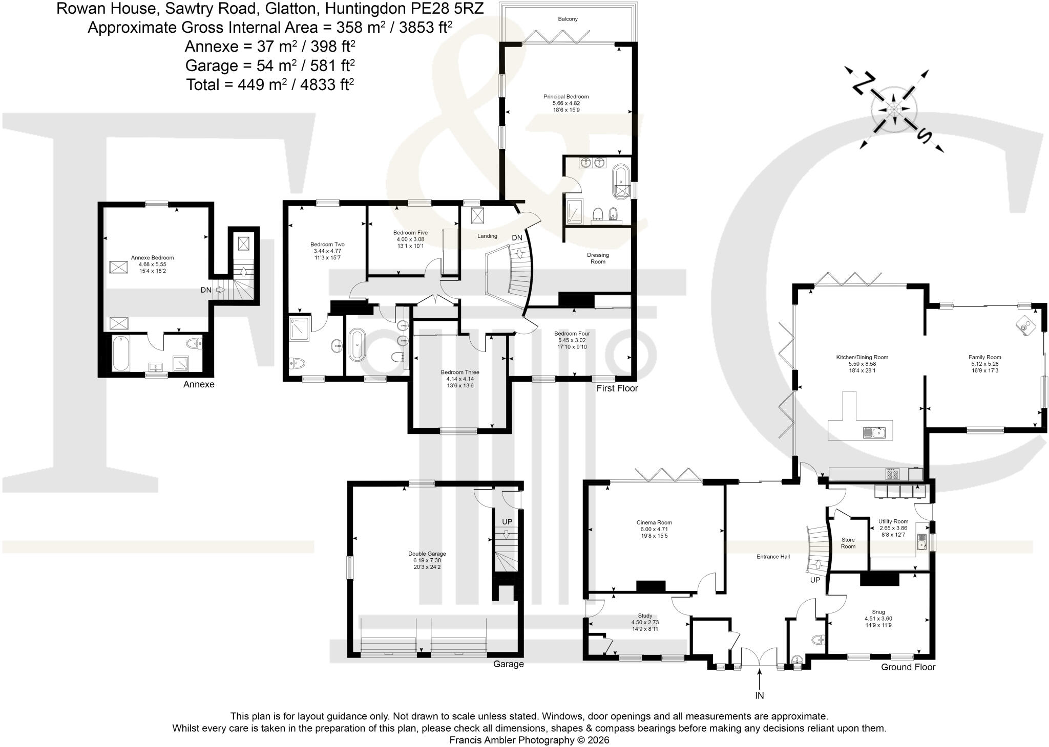 Sawtry Road, Glatton, Huntingdon, Cambridgeshire, PE28 floorplan