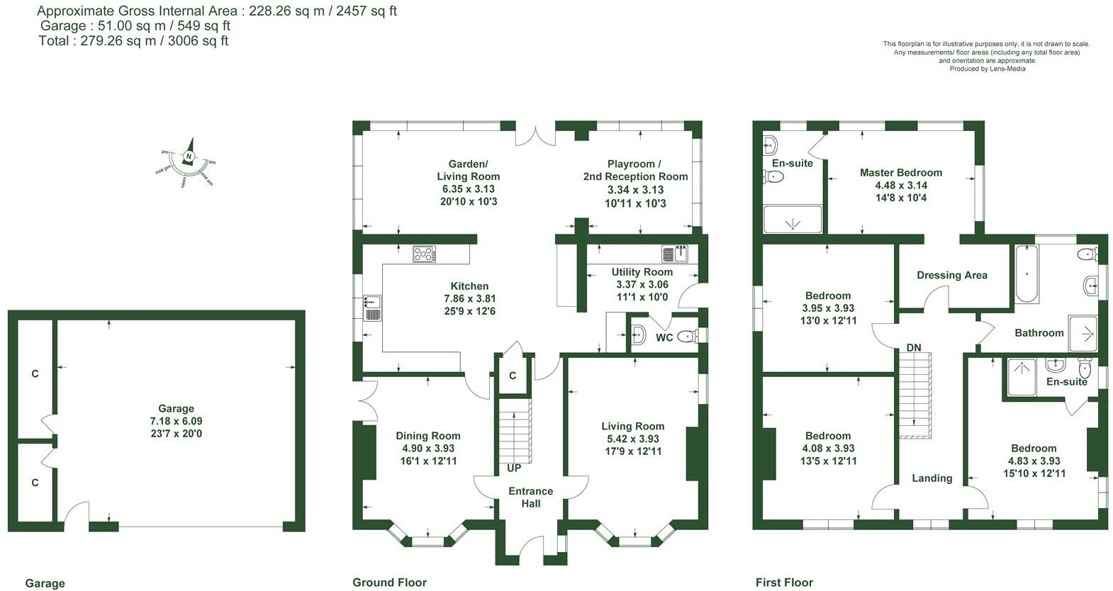 Garstang Road, Larbreck, Preston, Lancashire floorplan
