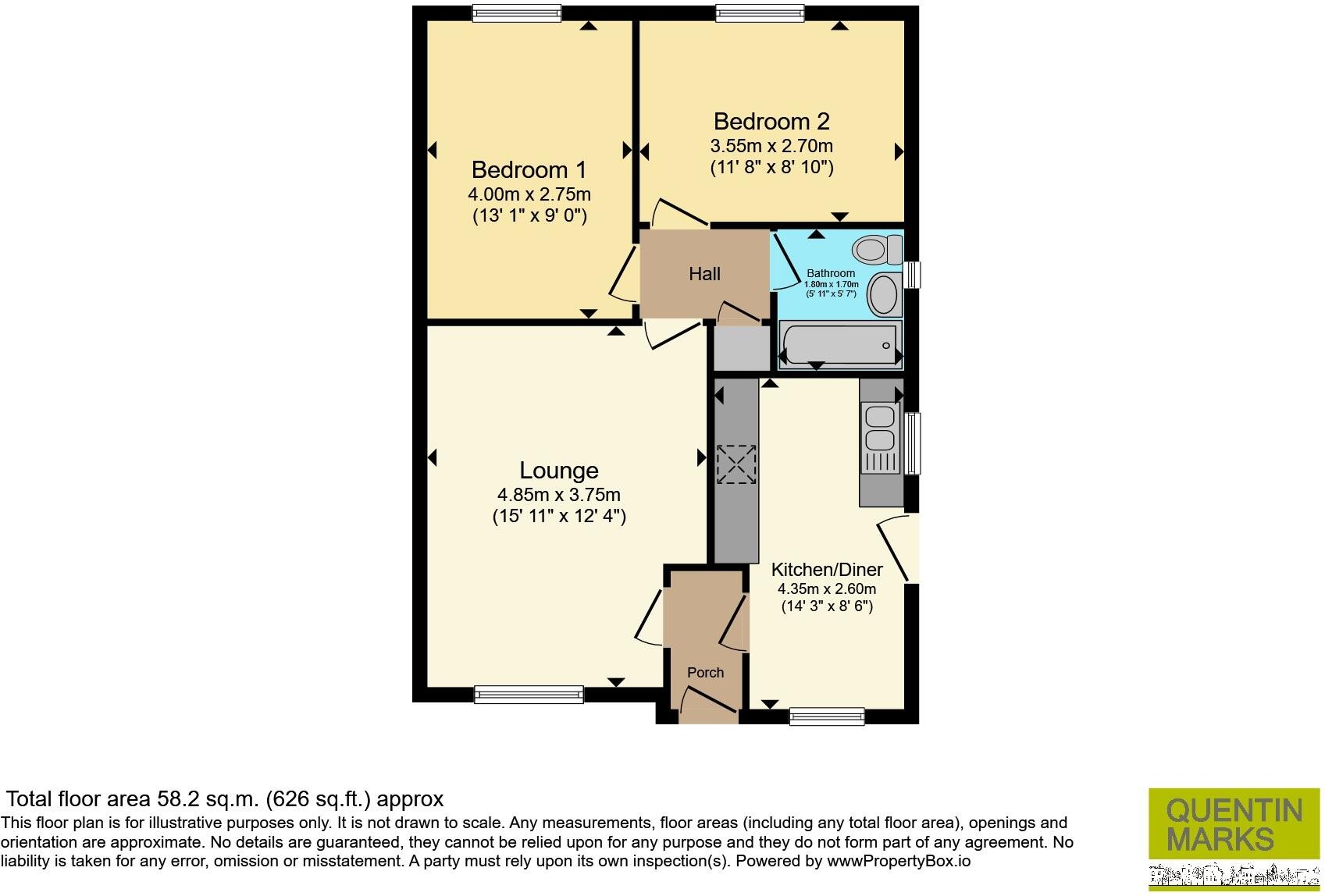 St. Pegas Road, Peakirk, Peterborough floorplan