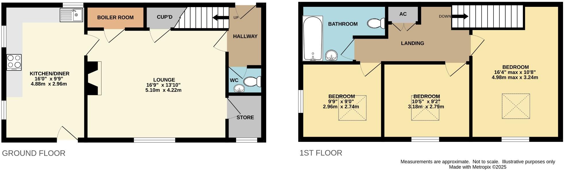 Low Farm Cottage, 25 Low Lane, Mickleby TS13 5LY floorplan