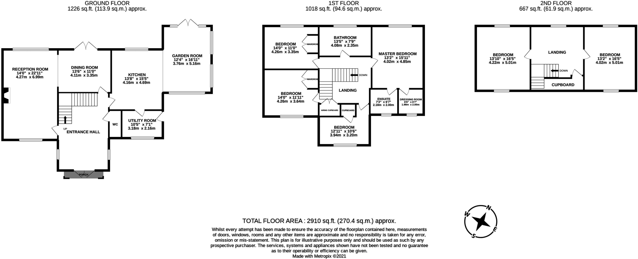 9 Tavistock Road floorplan