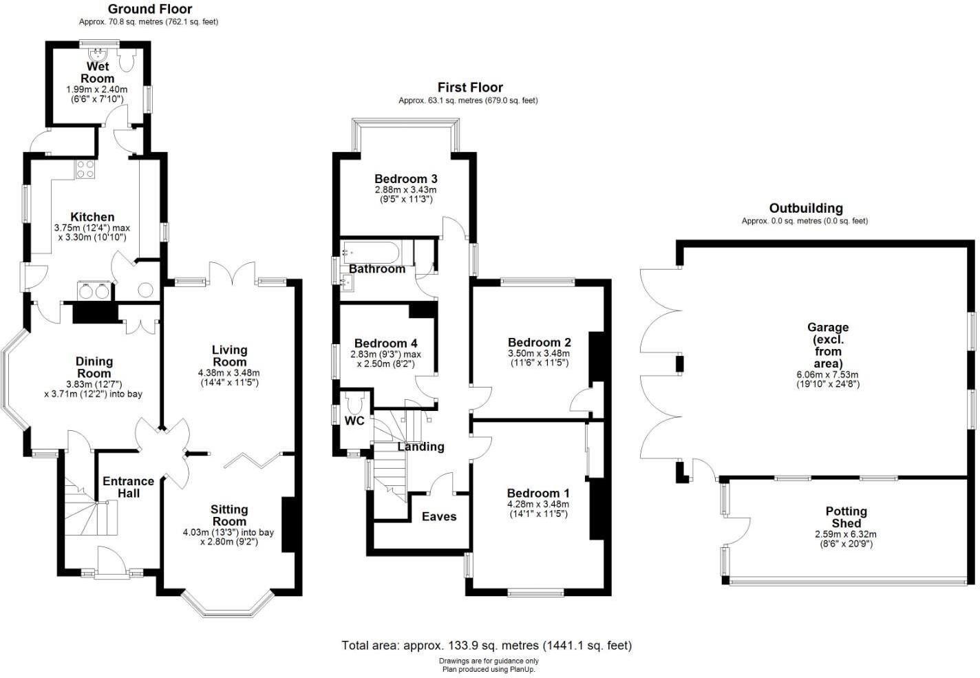 181, Milton Road, Cambridge floorplan