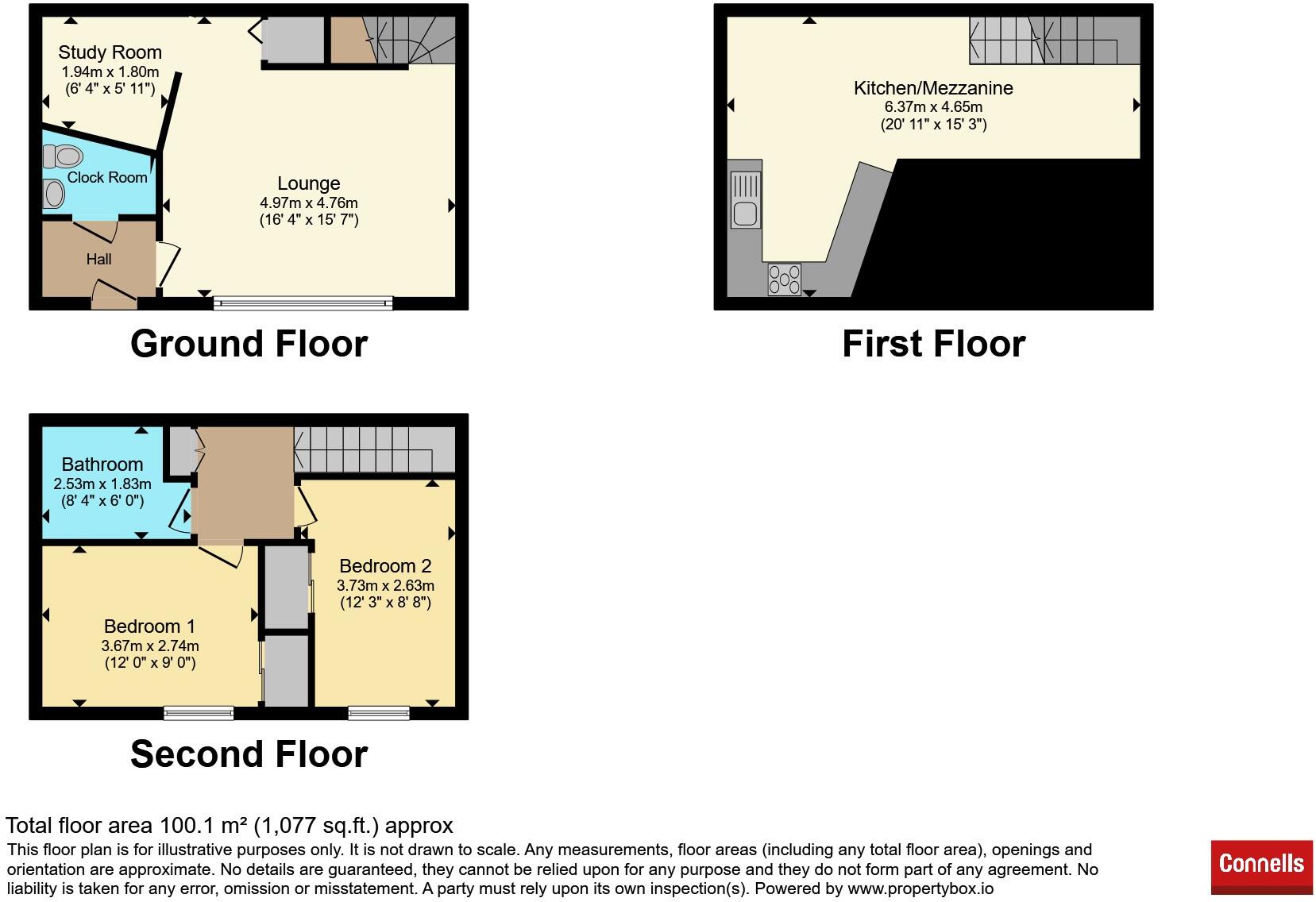 Craven Street, Northampton floorplan