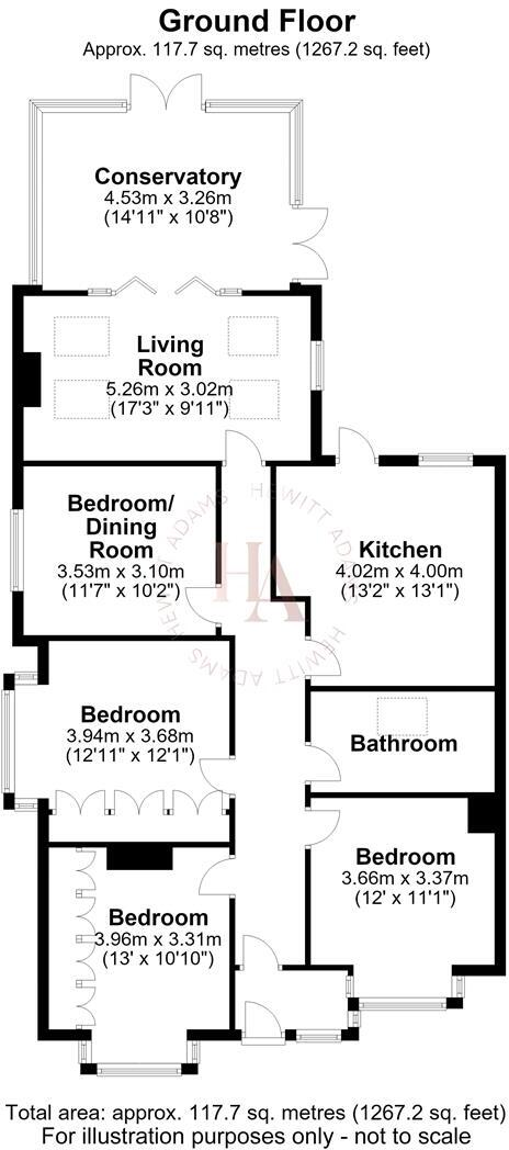 Laburnum Grove, Irby, Wirral floorplan