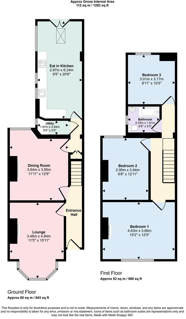Priory Avenue, Salford, M7 2HA floorplan