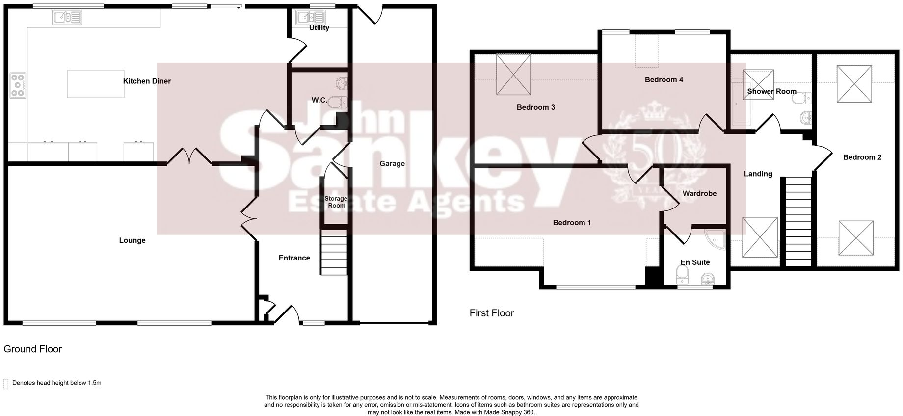 Skegby Lane, Mansfield, NG19 floorplan