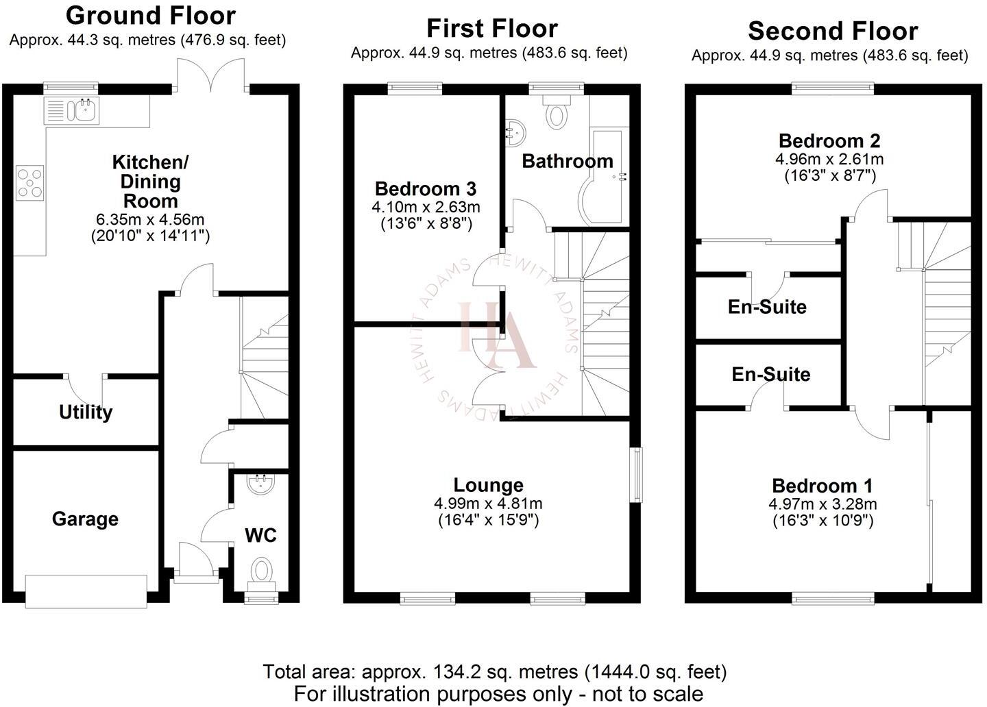 Lapwing Rise, Heswall, Wirral floorplan