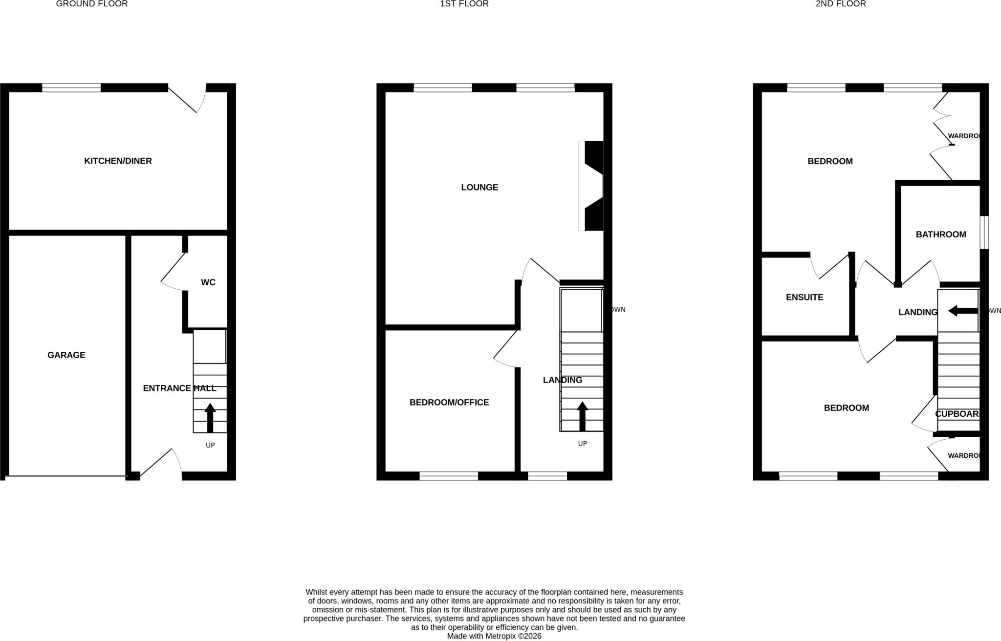 Delaisy Way, Winsford, Cheshire floorplan