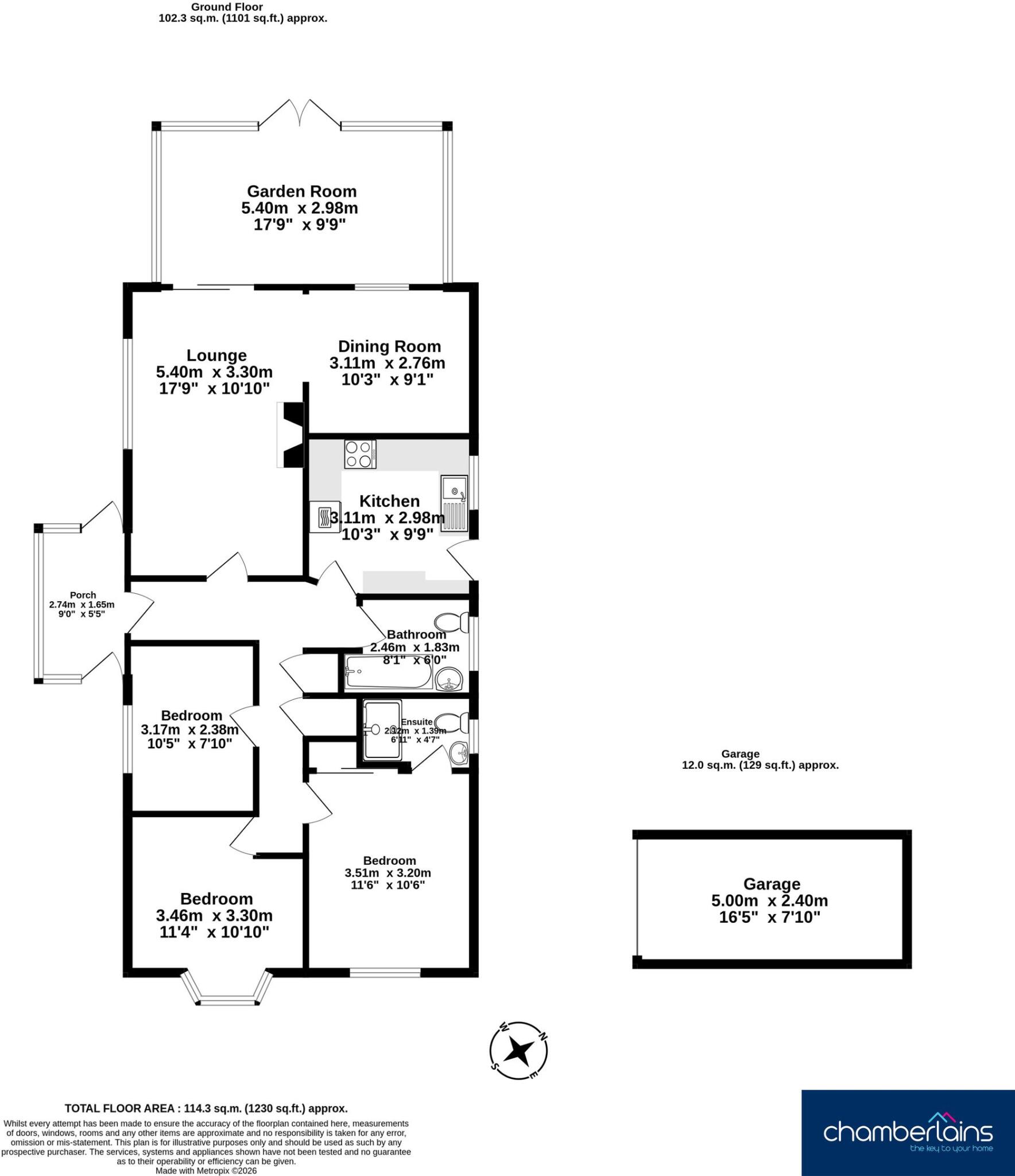 Churchfields Drive, Bovey Tracey, TQ13 floorplan