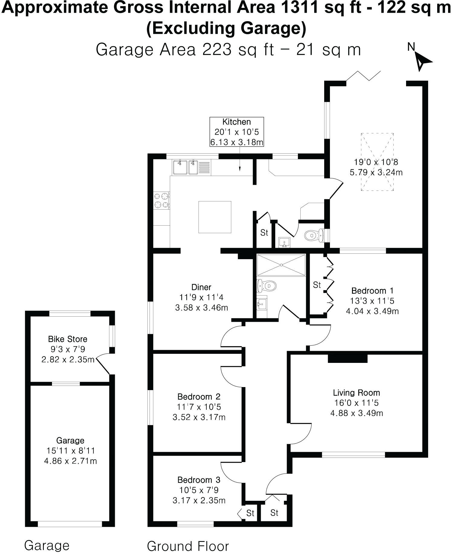 Foxton Road, Barrington floorplan