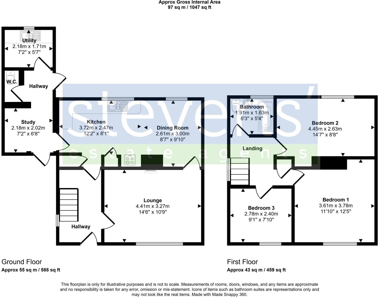 Ashley Road, Okehampton, Devon, EX20 floorplan