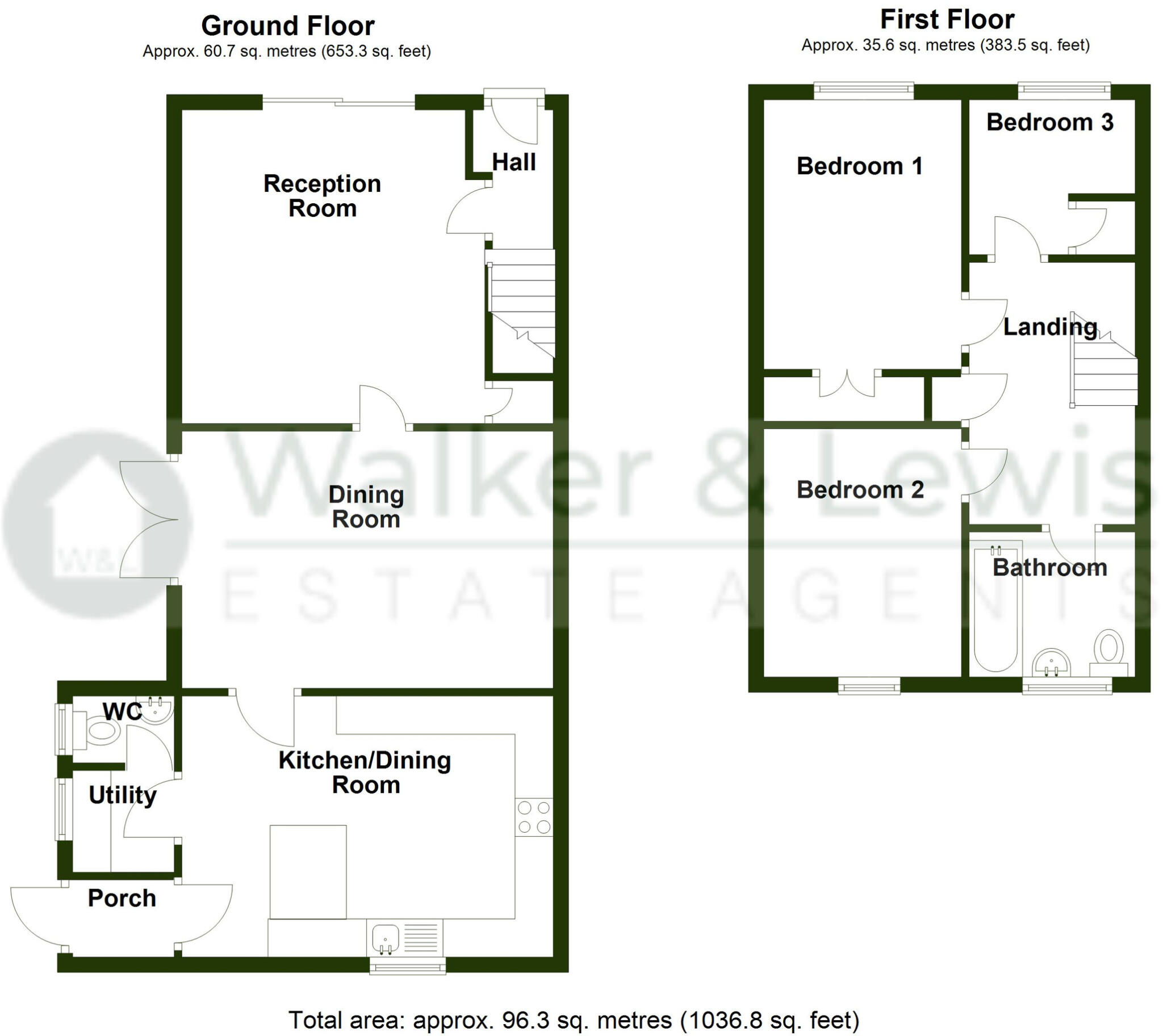 St. Donats Close, Merthyr Tydfil, CF48 1JP floorplan