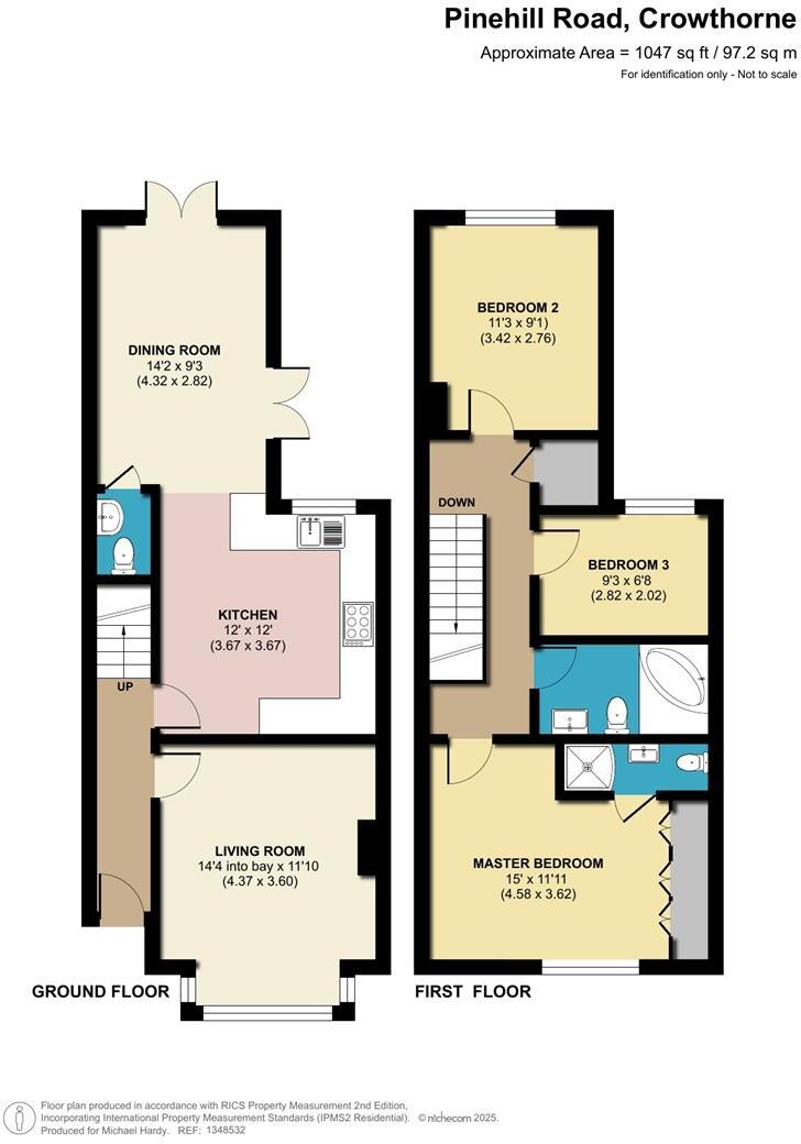 Pinehill Road, Crowthorne, Berkshire, RG45 7JE floorplan