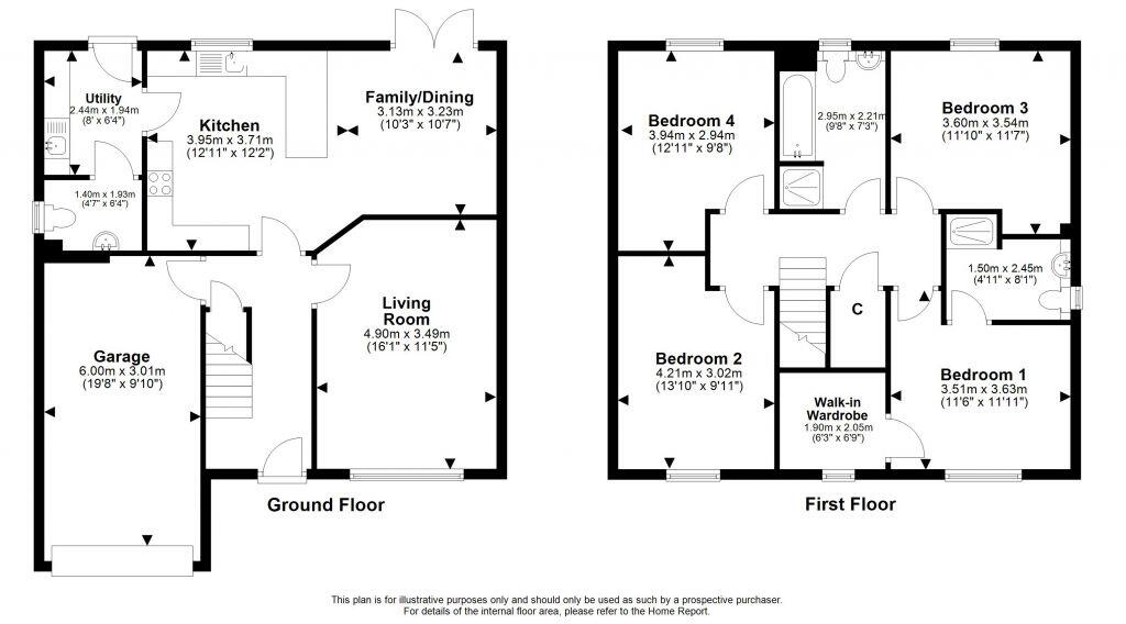 Plot 2, The Larch, Winchburgh, Broxburn, EH52 6QP floorplan