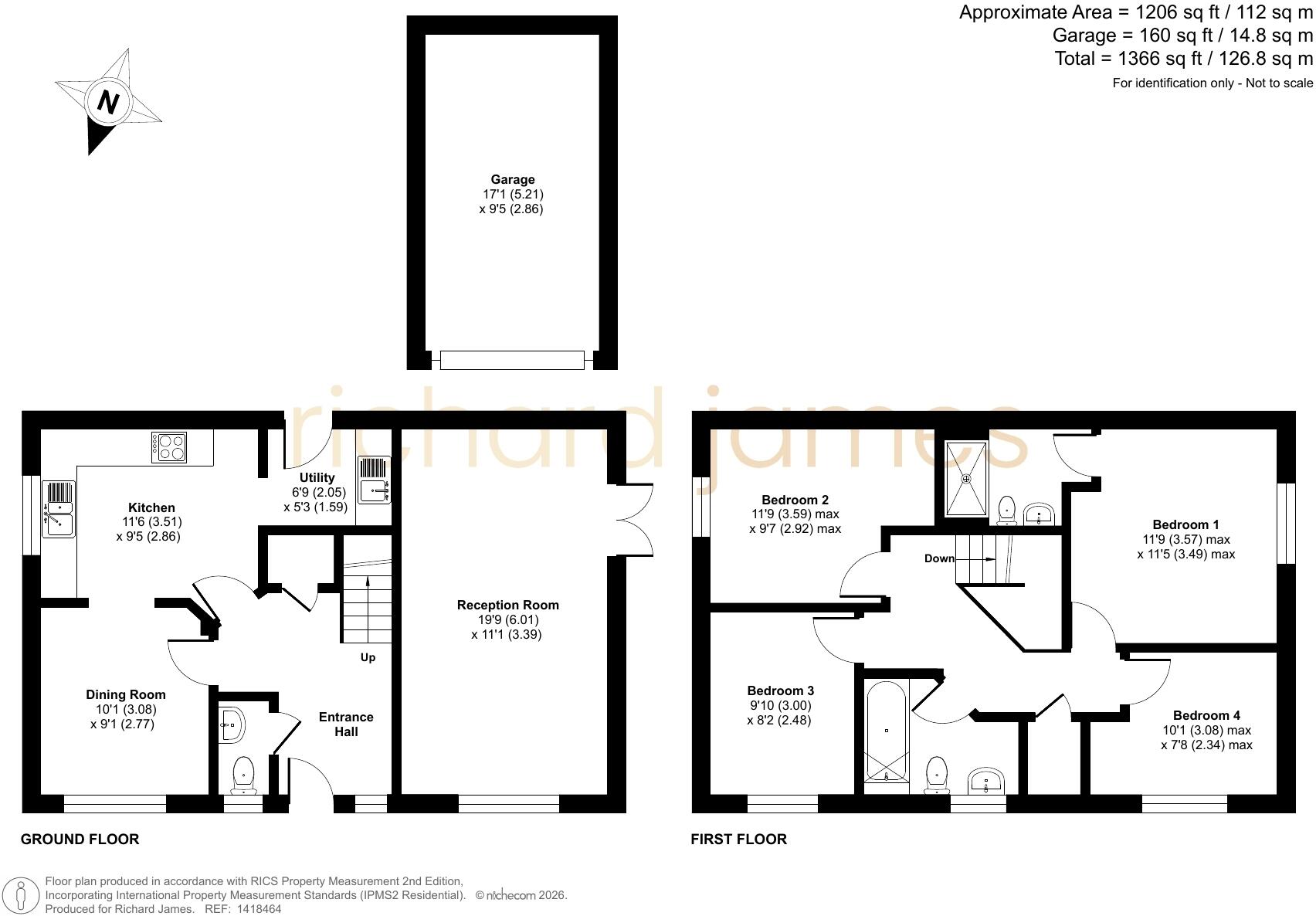 Melstock Road, Taw Hill, Swindon, SN25 floorplan