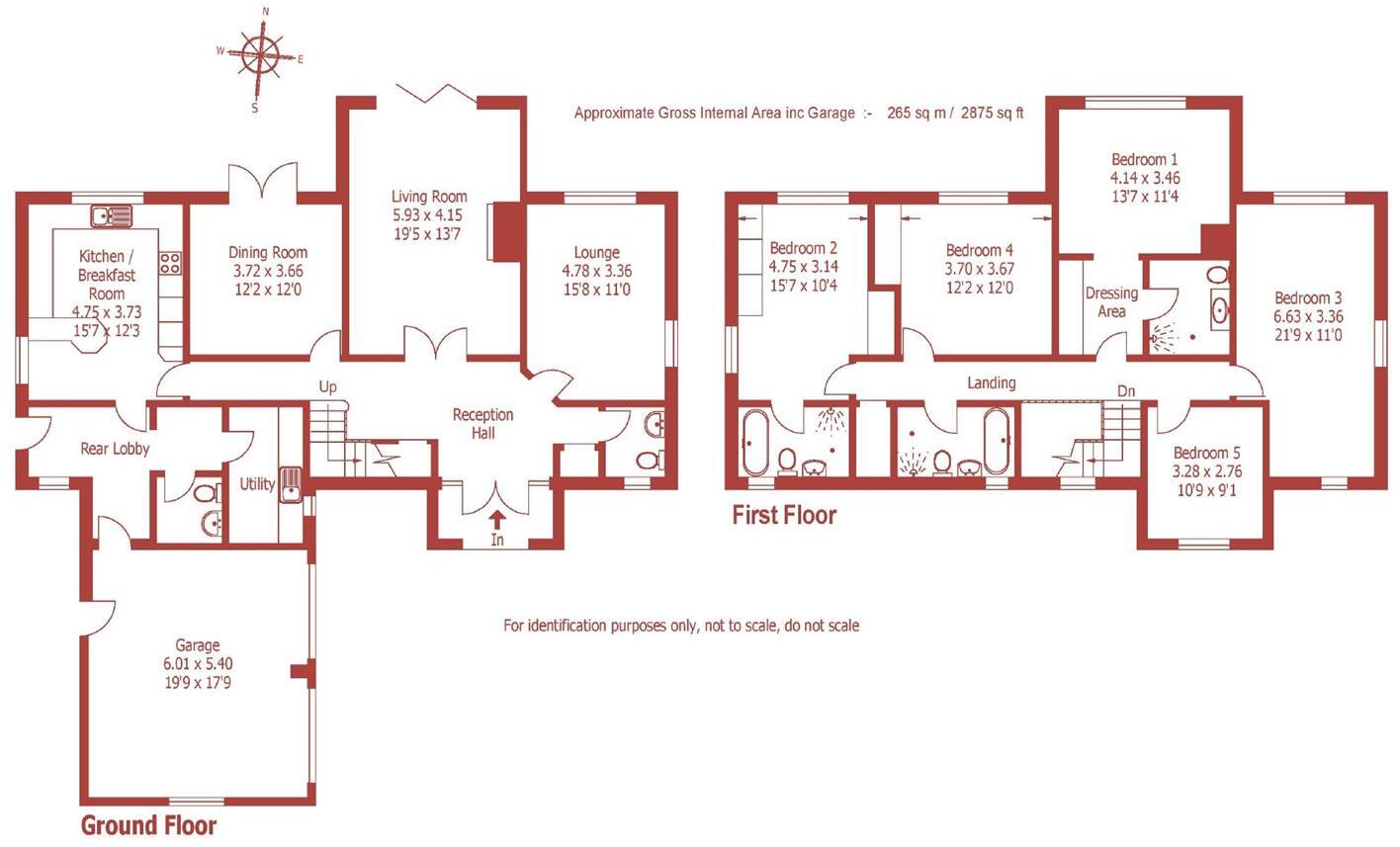 Queens Copse Lane, Holtwood, Wimborne, Dorset, BH21 floorplan