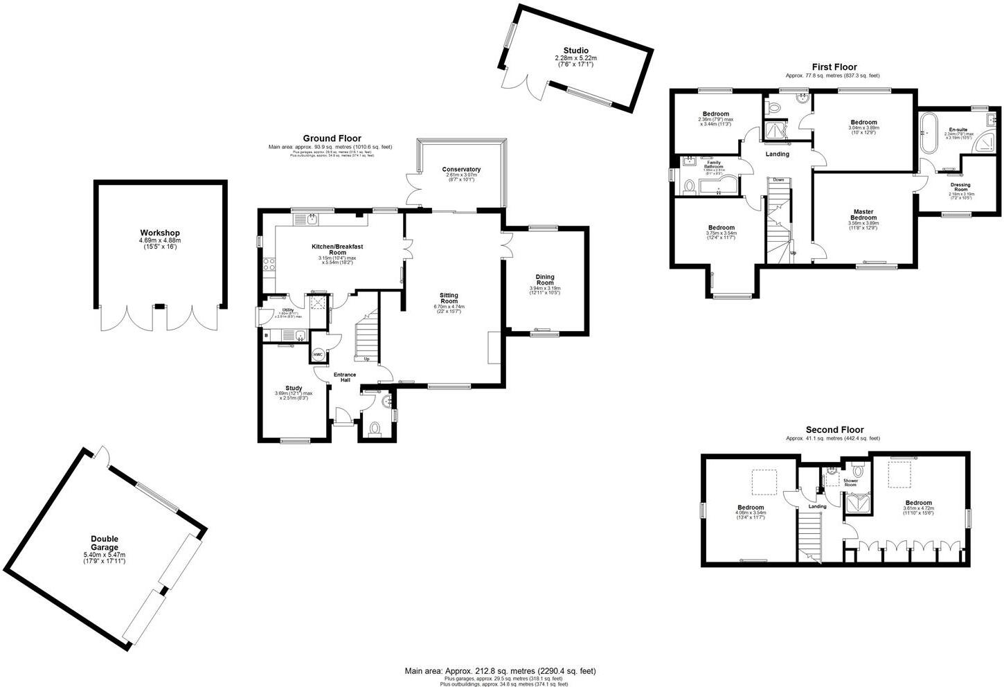 4, Silver Close, Minety, floorplan