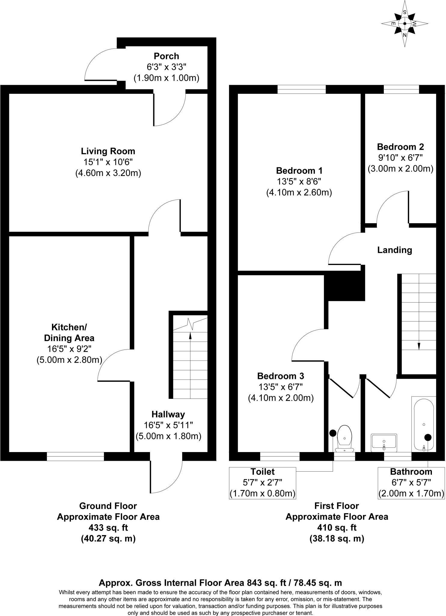 21. Hiles Avenue, Winterton, Scunthorpe DN15 9XY floorplan