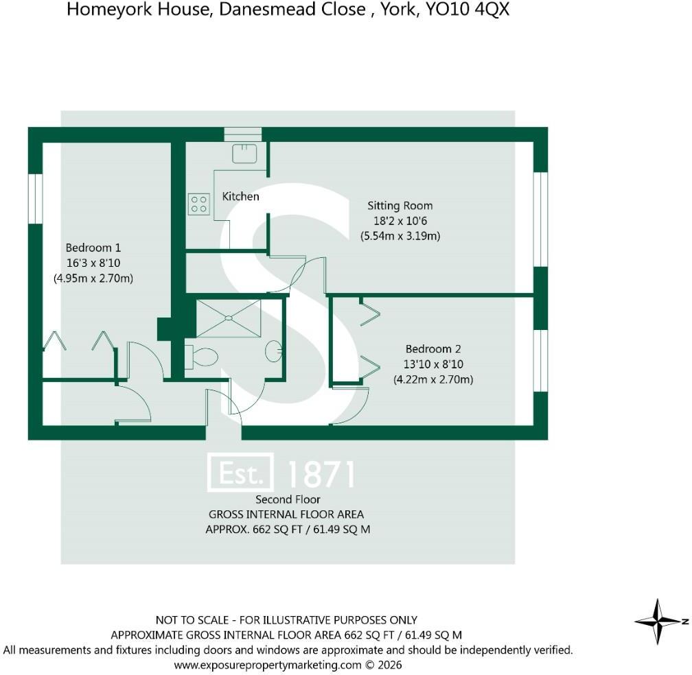 Danesmead Close, York floorplan