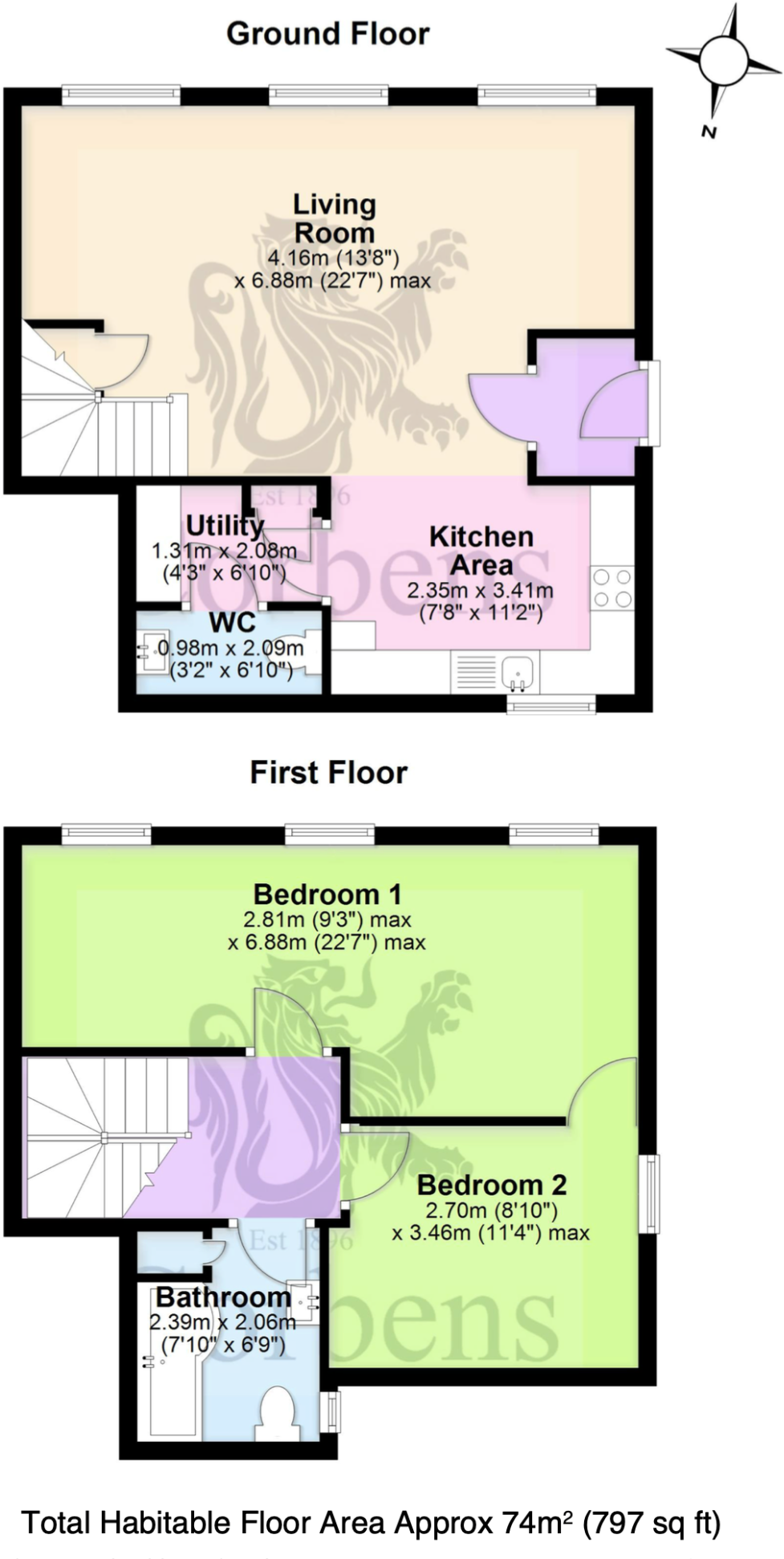 Old Malthouse Lane, Langton Matravers floorplan