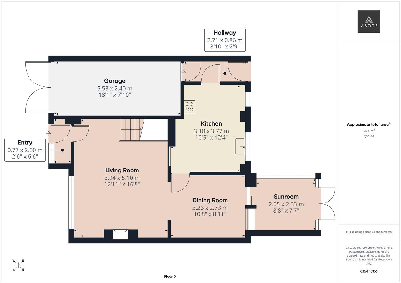 Heybridge Close, Tean, Stoke-On-Trent floorplan