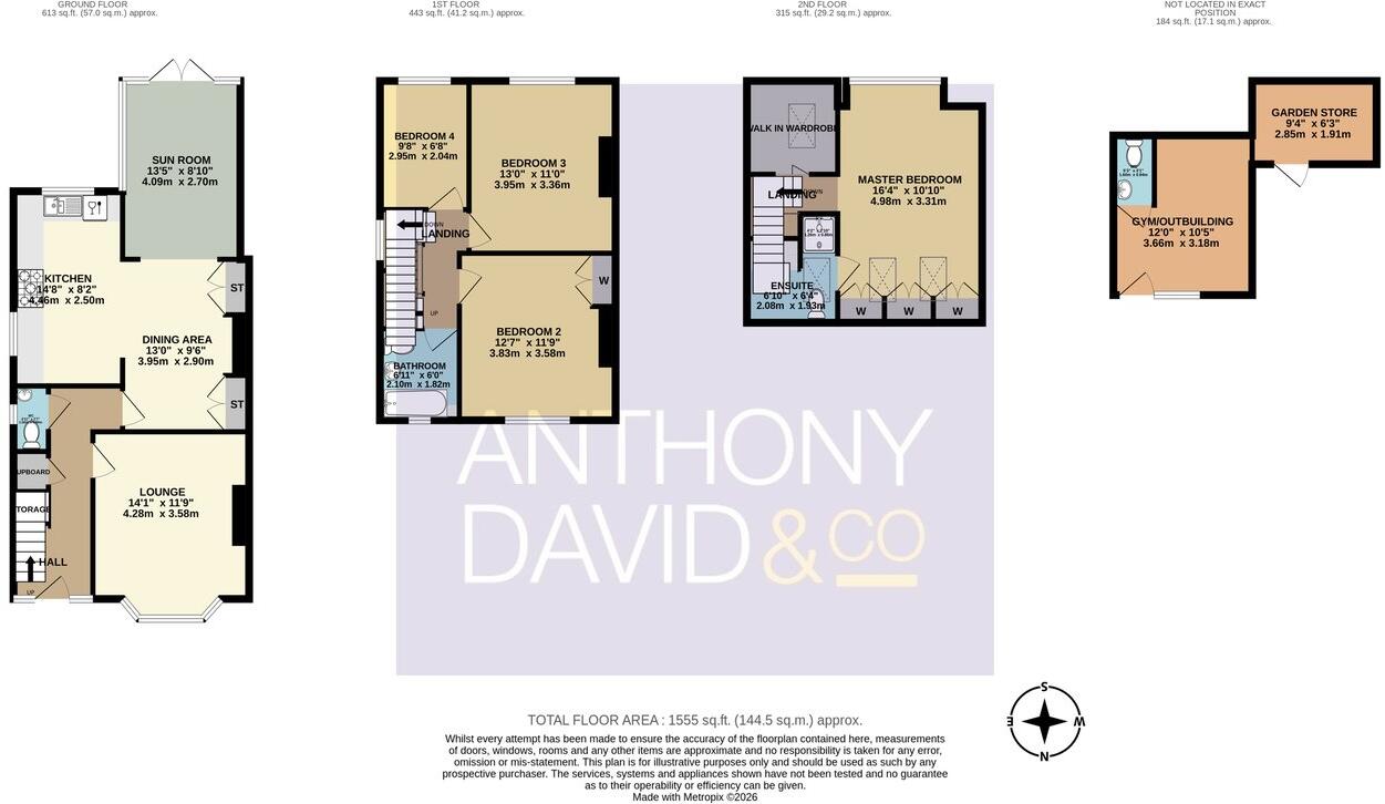 Rossmore Road, Parkstone, POOLE, BH12 floorplan