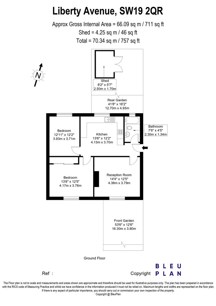Liberty Avenue, LONDON floorplan