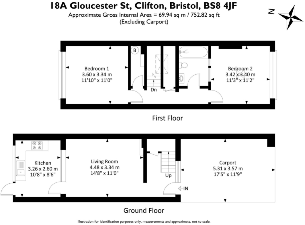 Gloucester Street, Clifton, Bristol, BS8 floorplan
