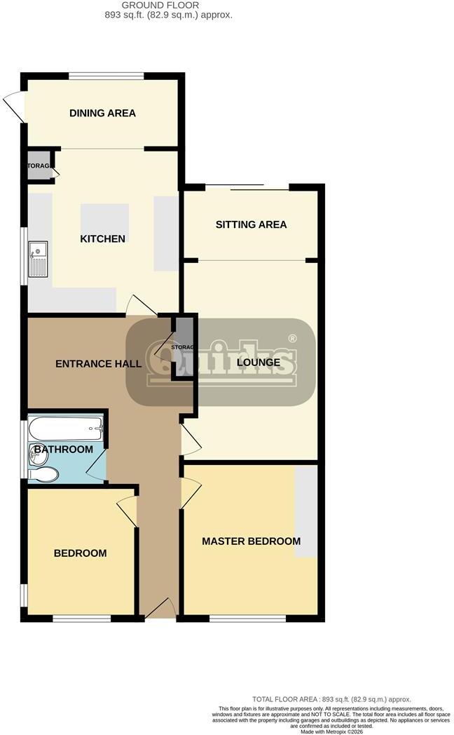 Mountnessing Road, Billericay floorplan