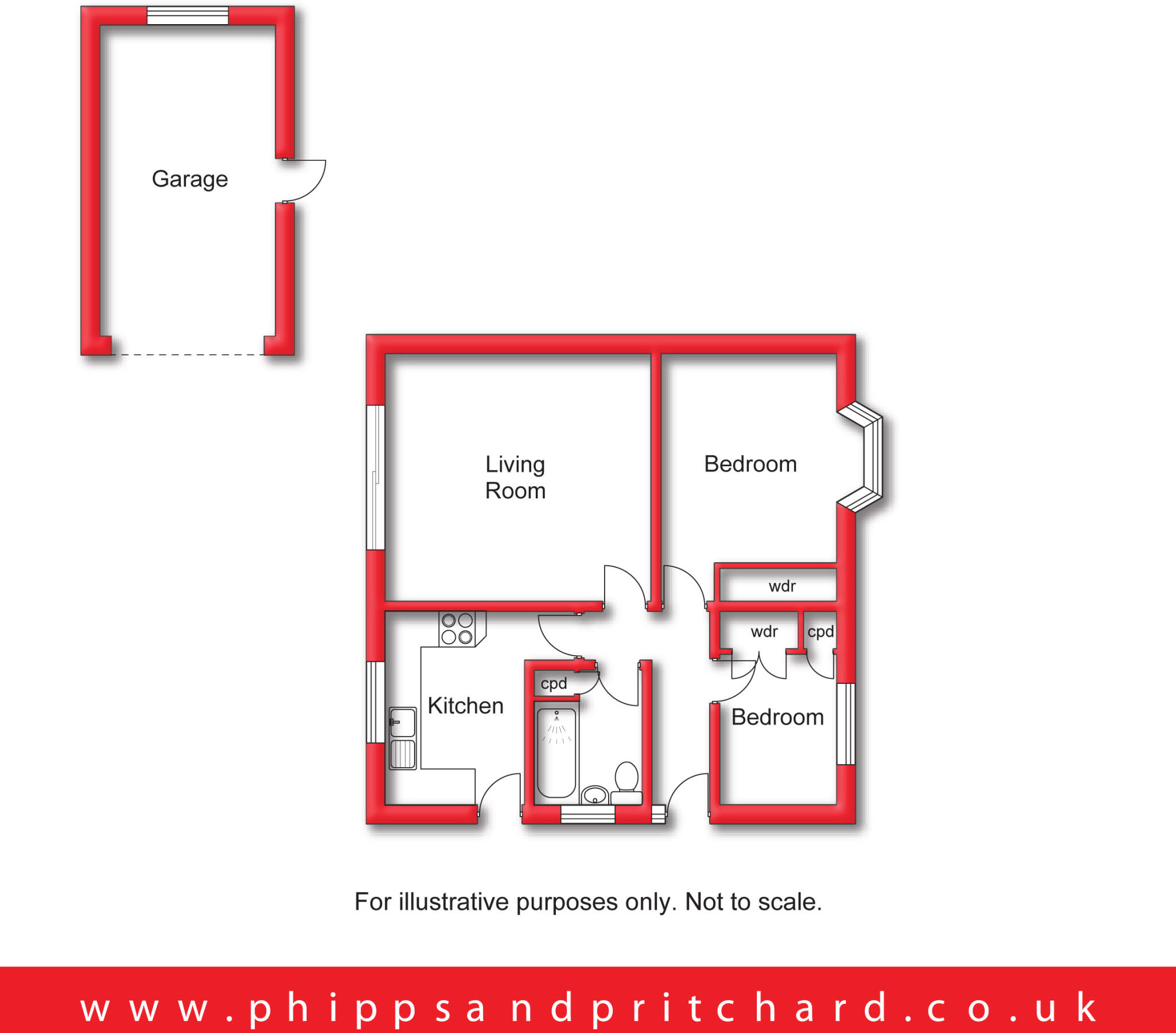 11A, Oakdene, Stourport-on-Severn, Worcestershire floorplan
