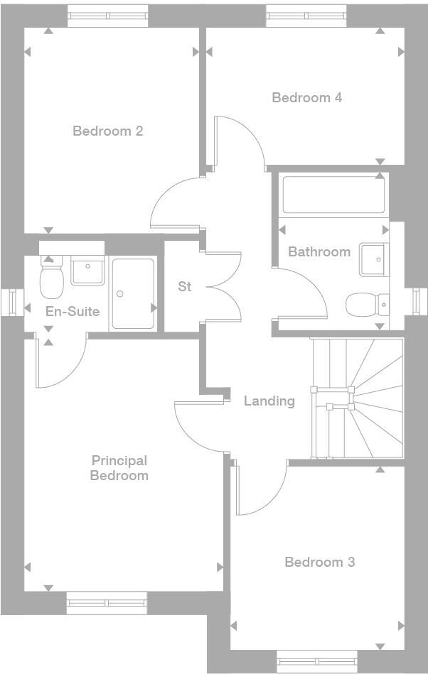 Bluebell Drive,
Newark on Trent,
NG24 4FS floorplan