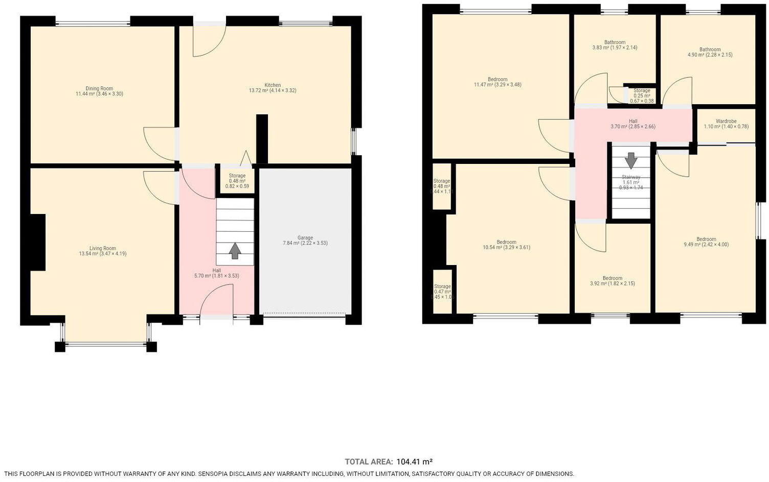 Broom Drive, Rotherham, S60 3NS floorplan