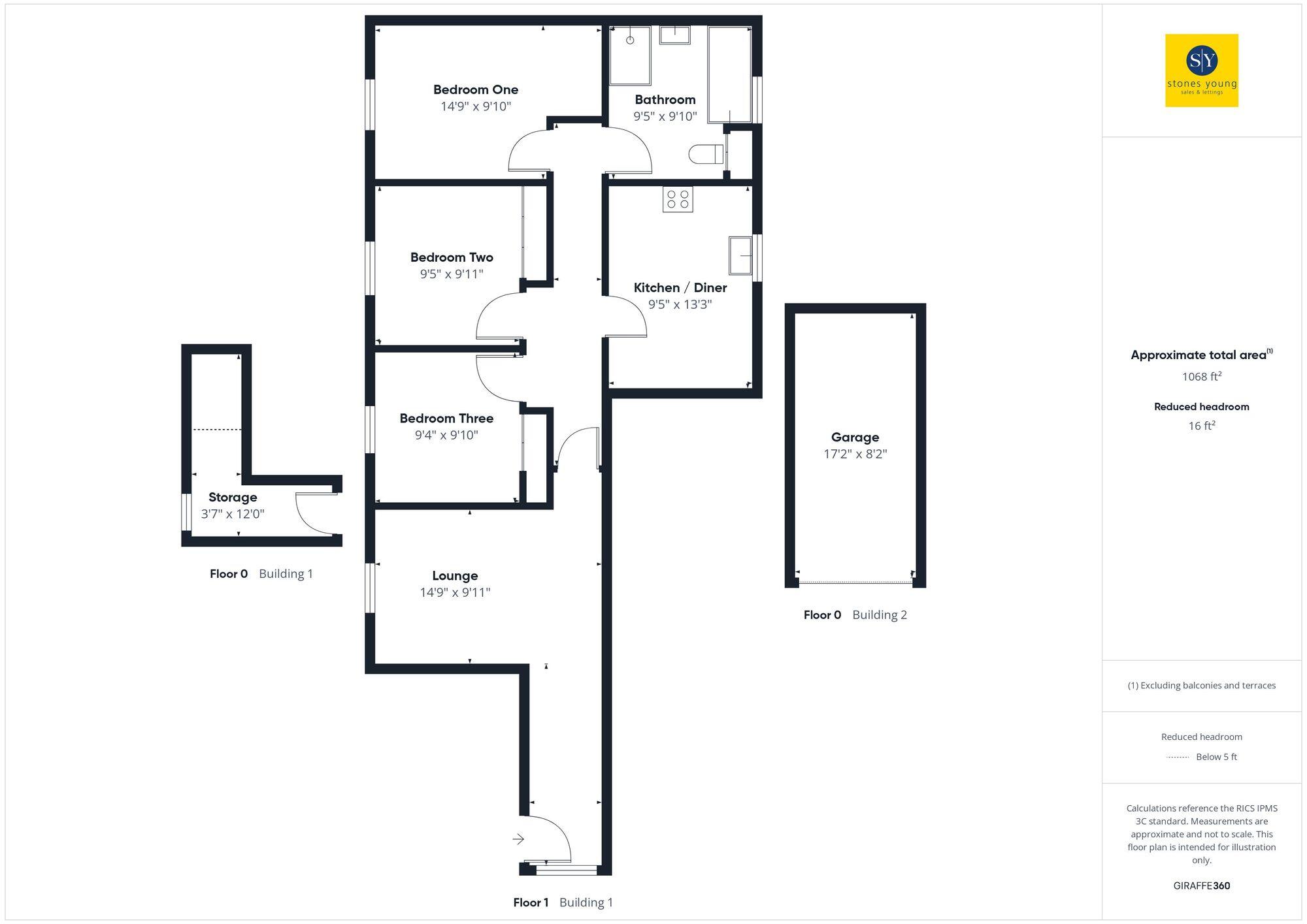 Watling Gate, Old Langho, BB6 floorplan