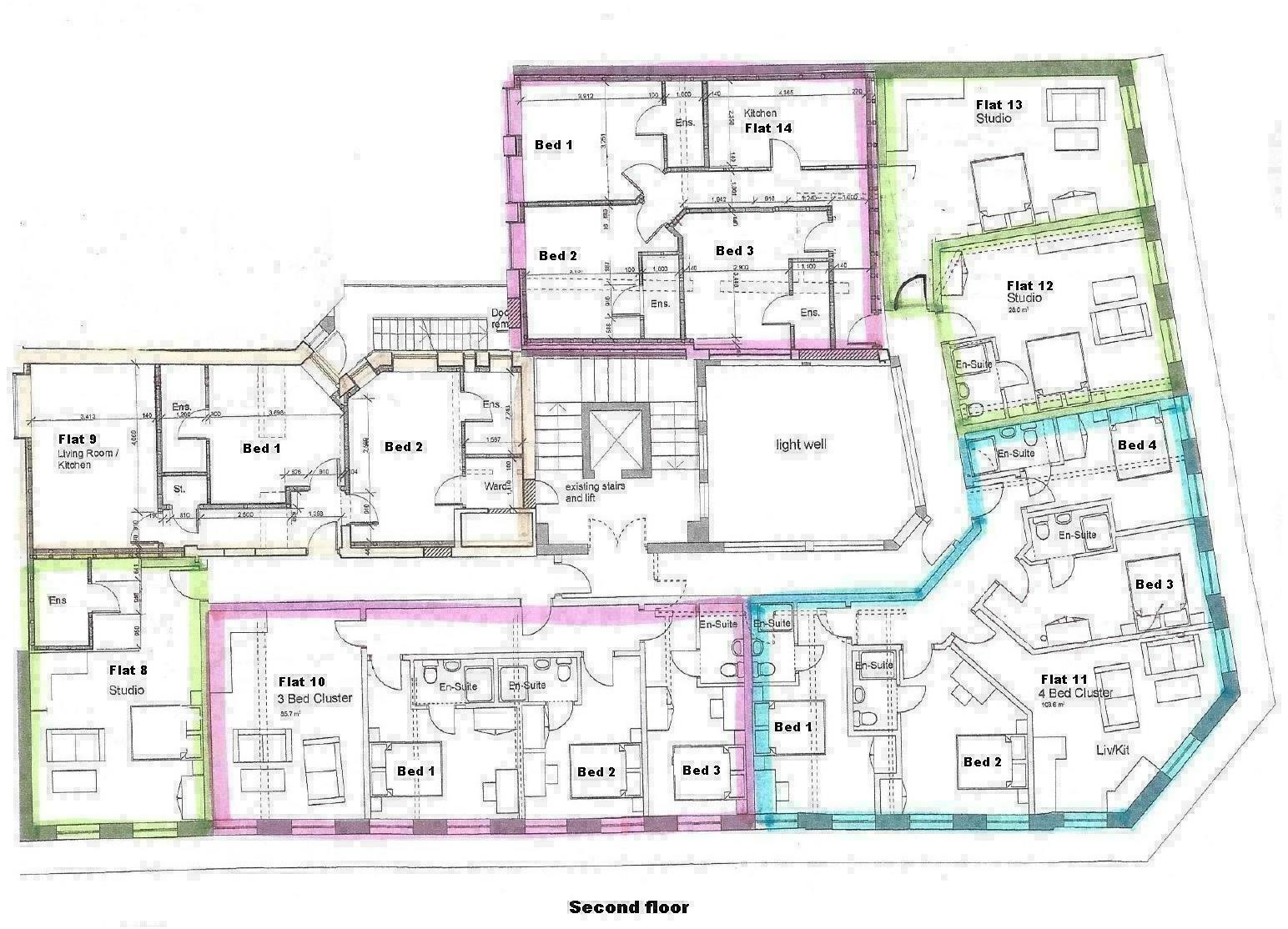Lillie House, Conduit Street, Leicester, Leicester City floorplan