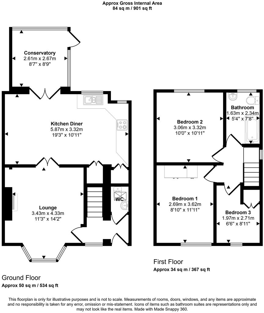 Bishopscourt Road, Sheffield floorplan