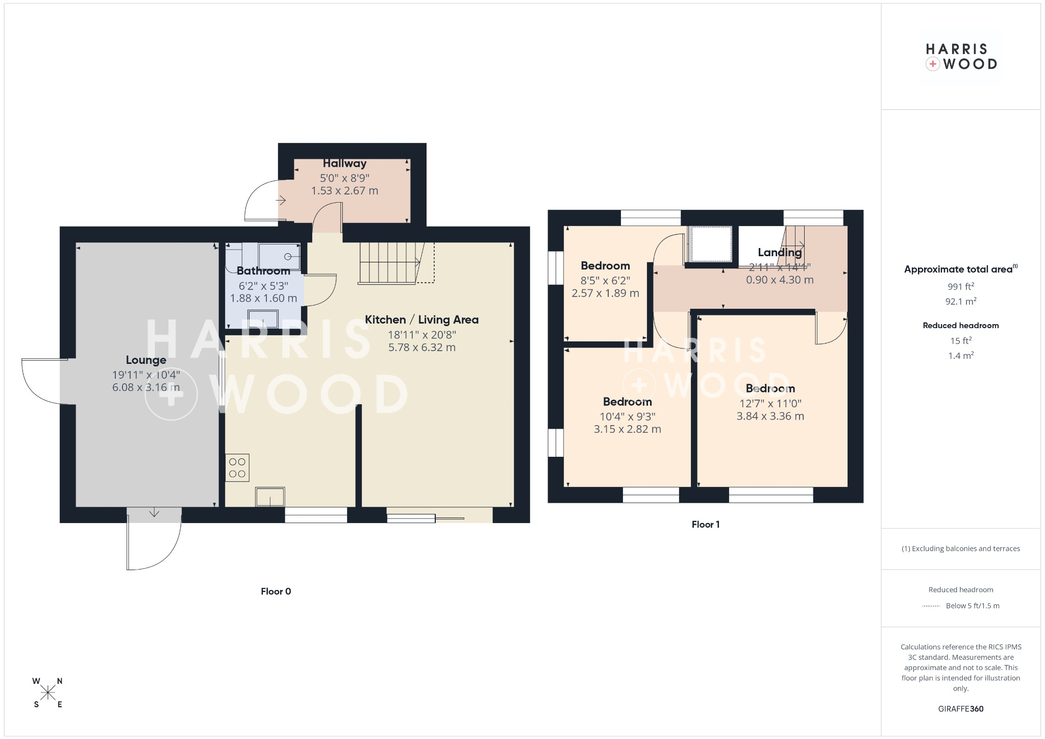 Hawthorn Drive, Ipswich, Suffolk, IP2 floorplan