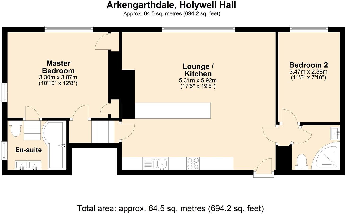 Arkangarthdale, Holywell Hall, Holywell Green, HX4 9AD floorplan