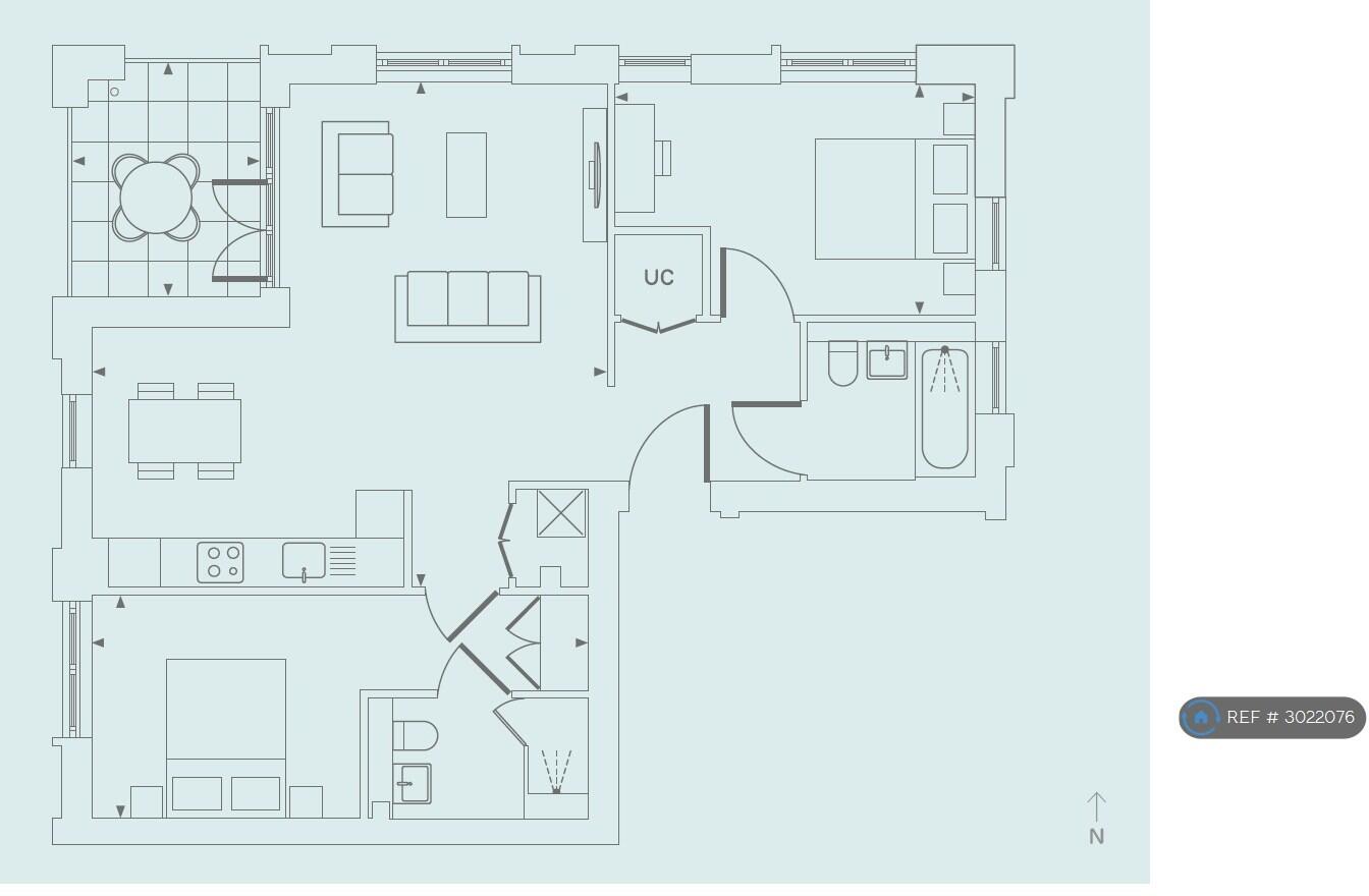 Pippin House, London, N17 floorplan