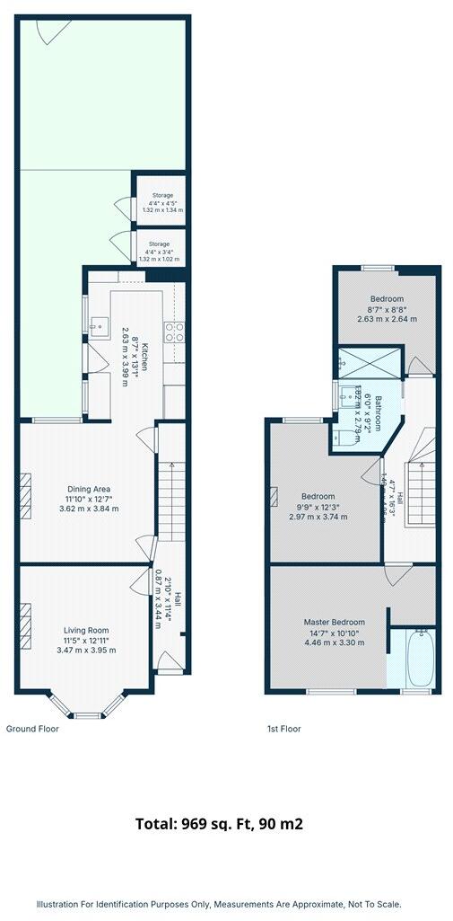 17, Old Milverton Road, Leamington Spa, Warwickshire, CV32 floorplan
