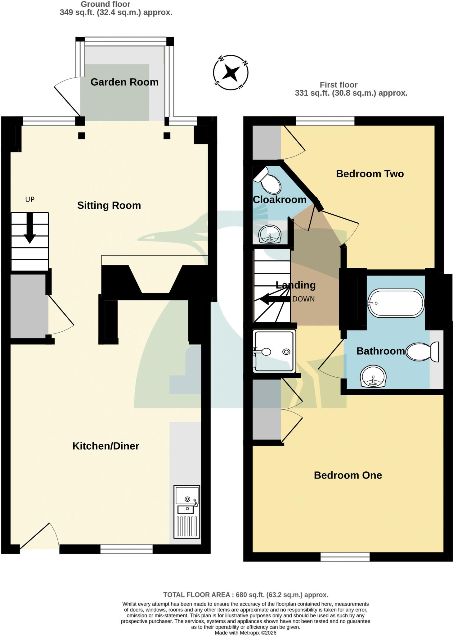 Fisher Street, Sandwich floorplan