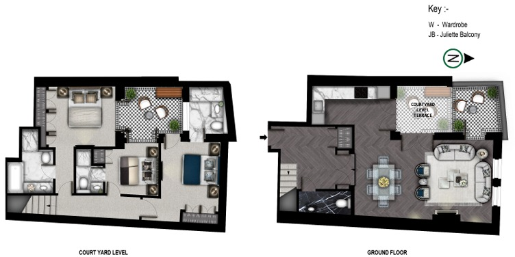 Prince of Wales Terrace, Kensington, London, W8 floorplan