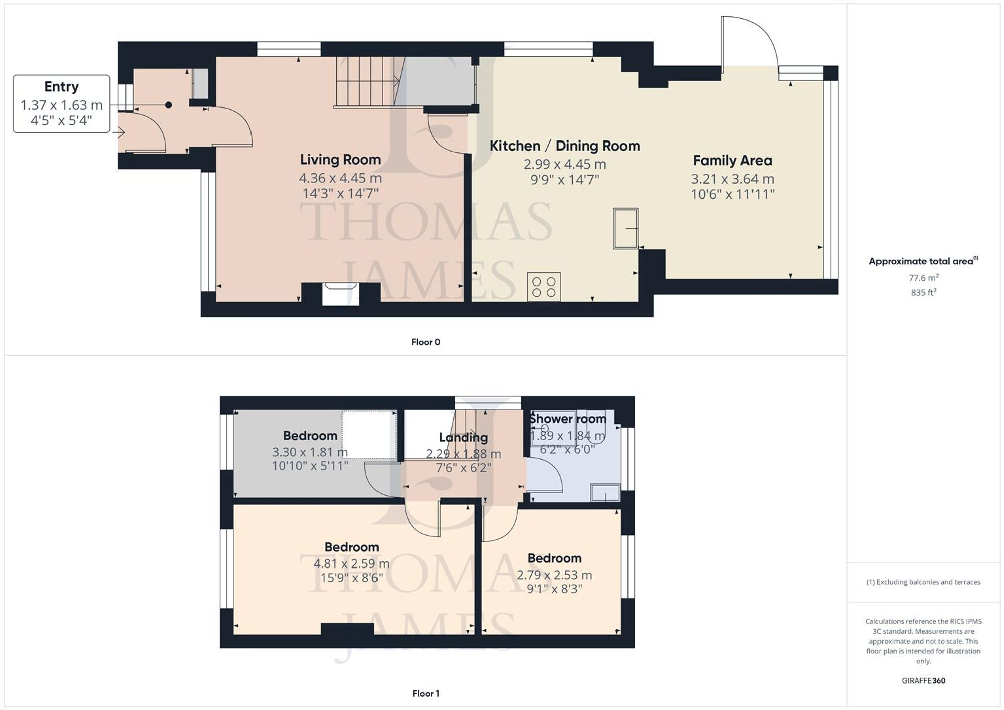 Smiths Close, Cropwell Bishop, NG12 floorplan