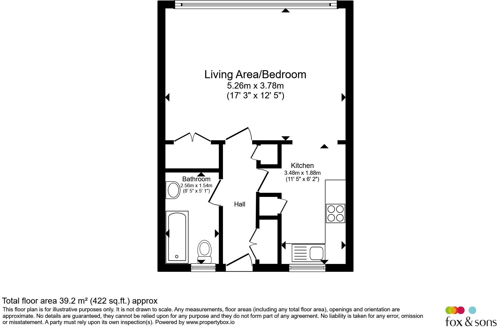 Cromwell Road, Hove floorplan