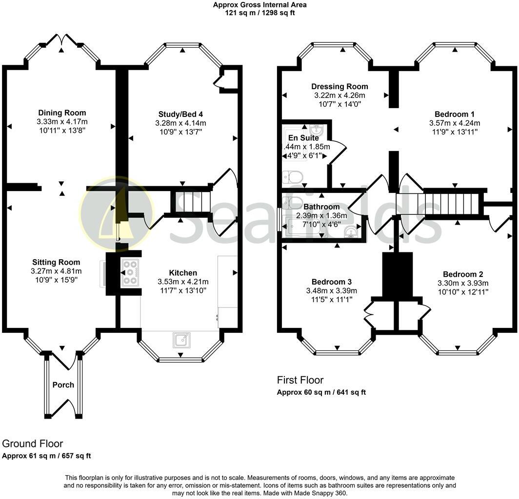 St. Michaels Road, St. Helens, PO33 1YJ floorplan